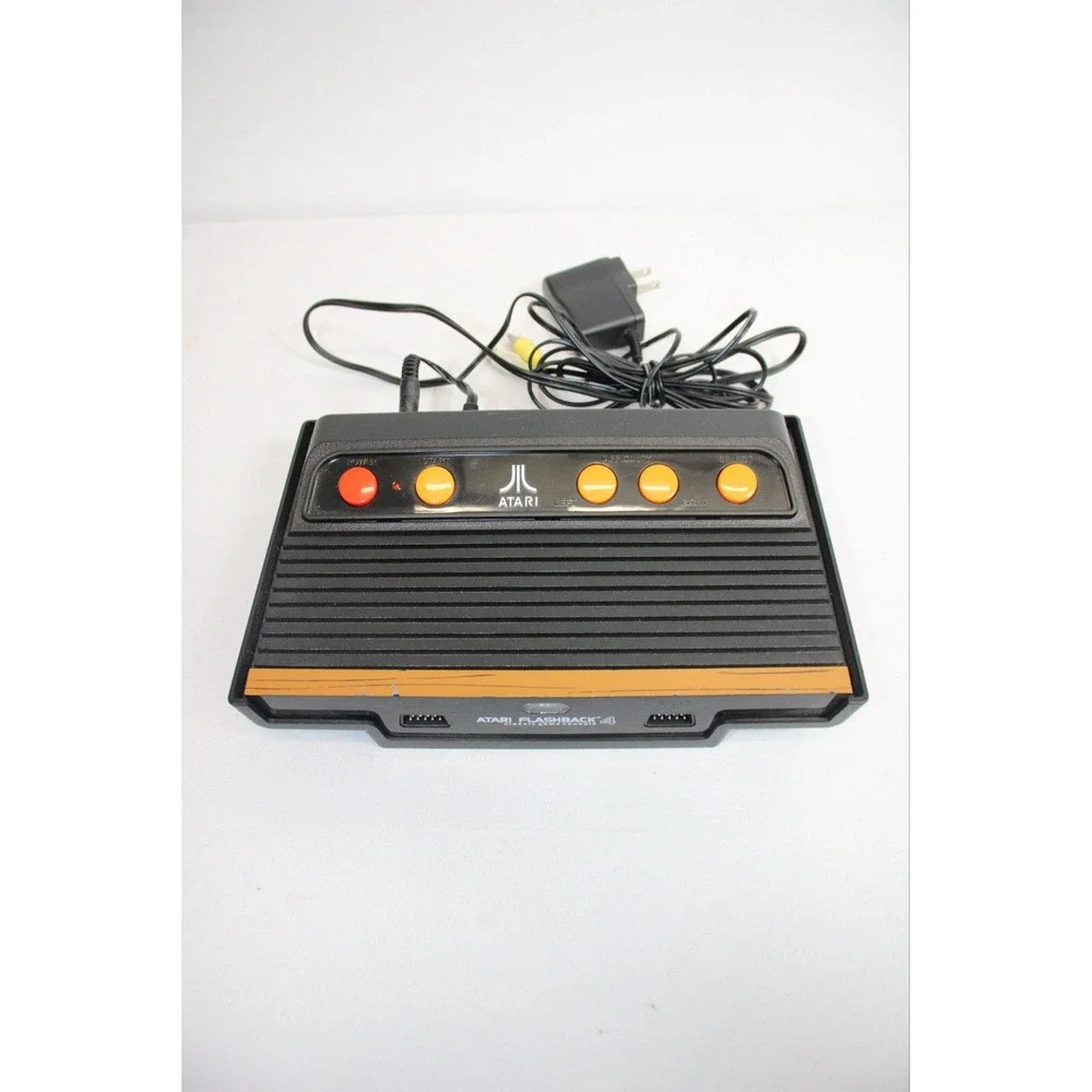 Atari Flashback 4 Classic Game Console W/ 2 Wireless Controllers